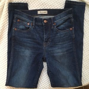 Madewell 9” High Rise Skinny Jeans